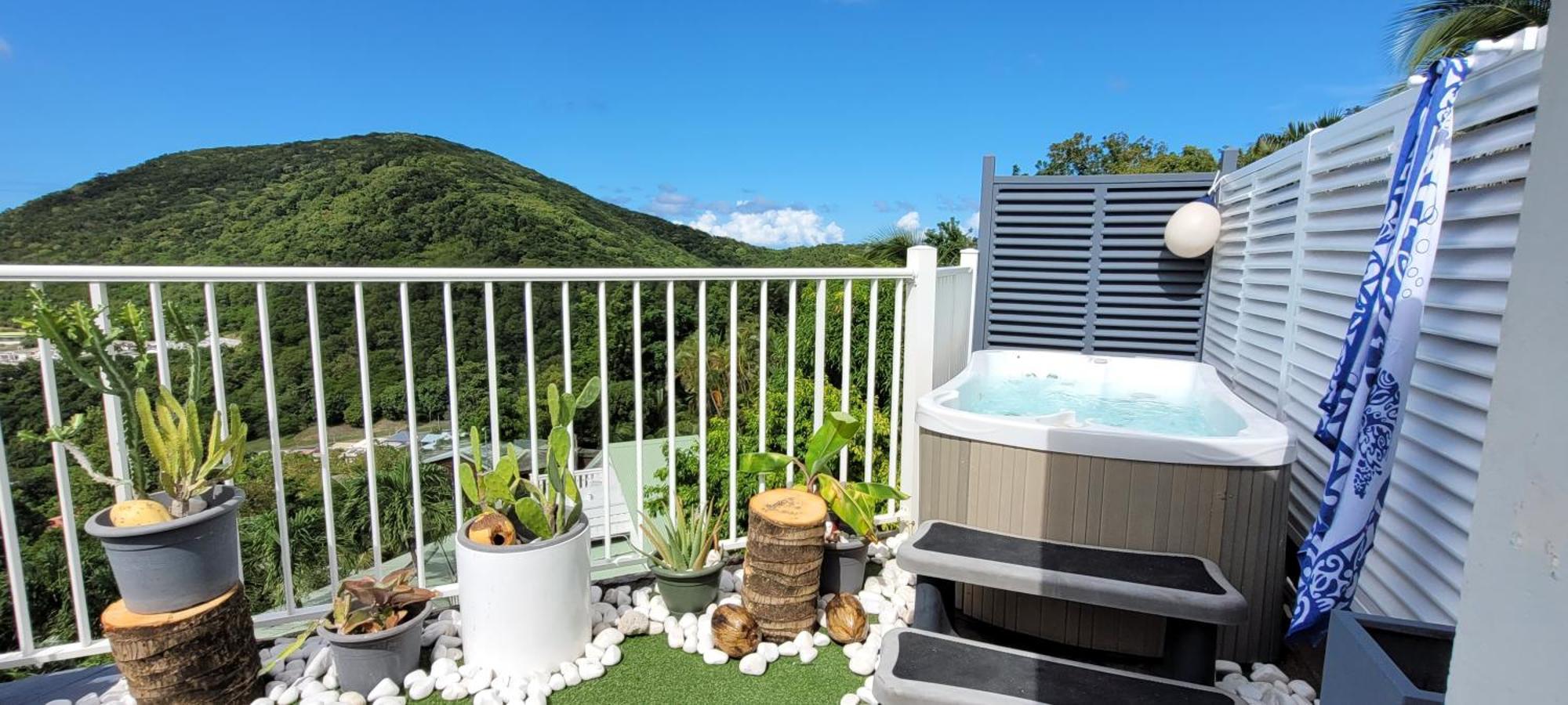 Appartement Duplex Vue Mer Jacuzzi Prive Deshaies Exteriör bild