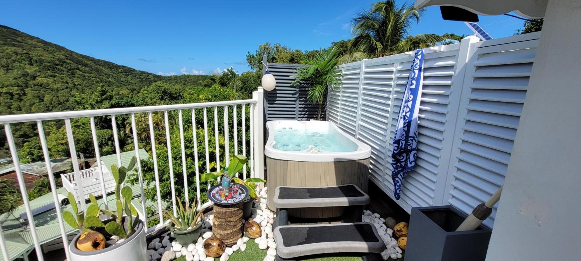 Appartement Duplex Vue Mer Jacuzzi Prive Deshaies Exteriör bild